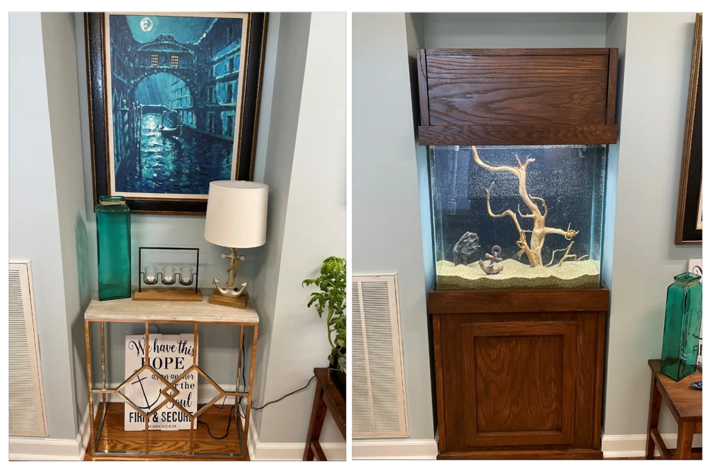 custom aquarium design