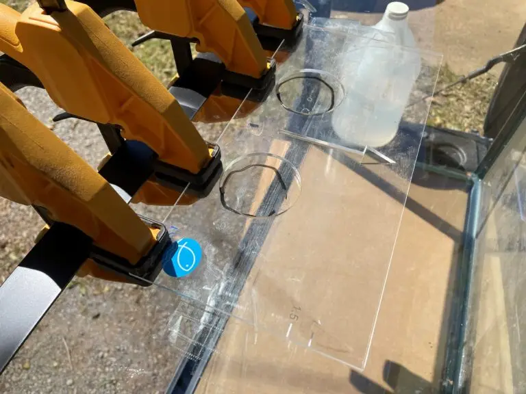 aquarium glass drilling