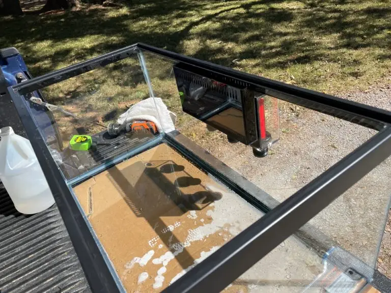 aquarium glass drilling