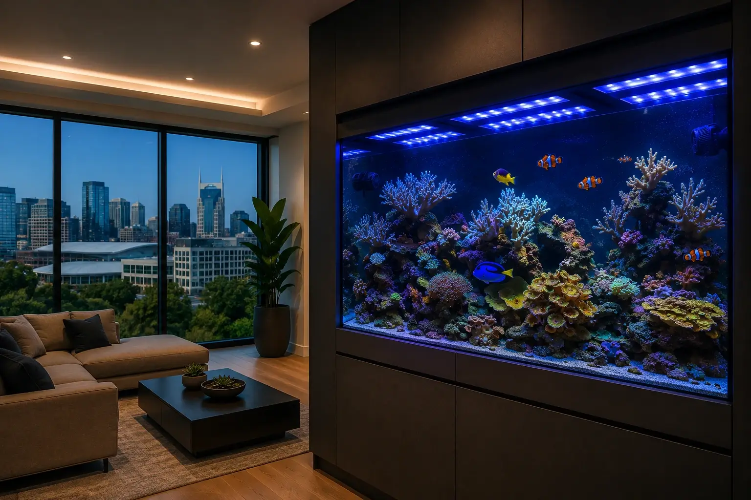 AQUARIUM INSTALLATION NASHVILLE