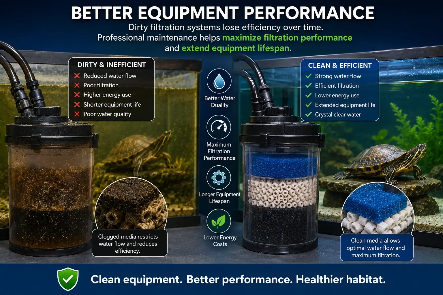 Better Equipment Performance