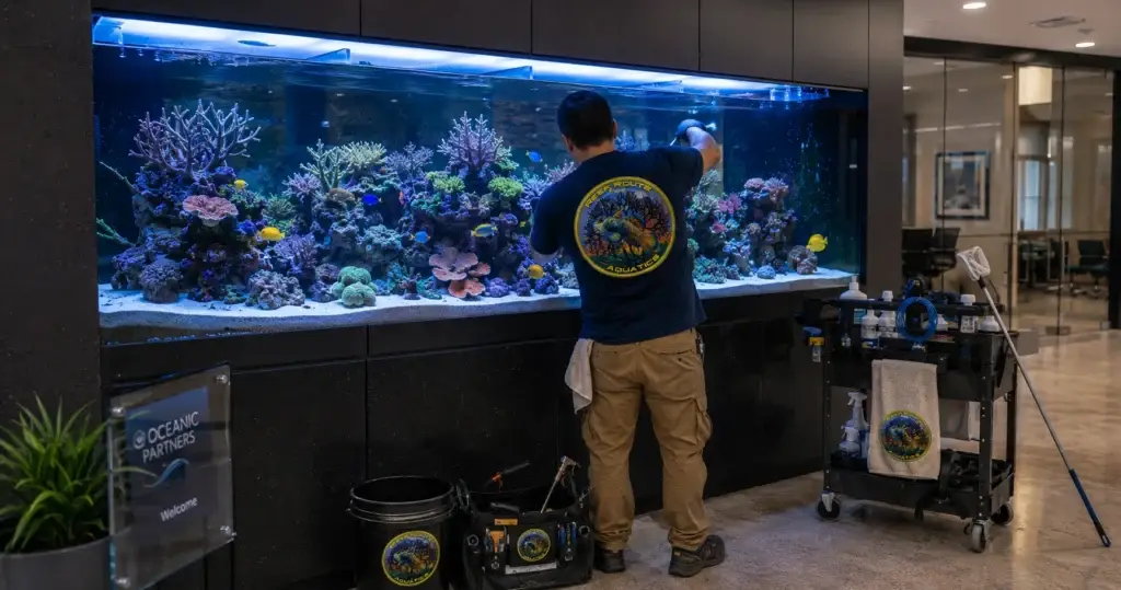 commercial aquarium service