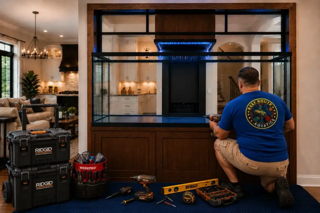 Custom Aquarium Installation In Murfreesboro