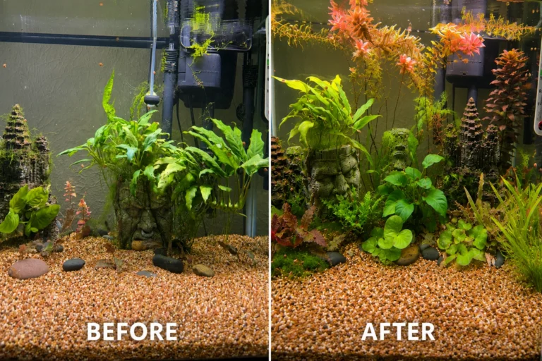 Planted Before and After