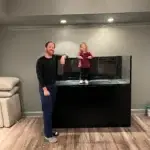 reef tank Installation