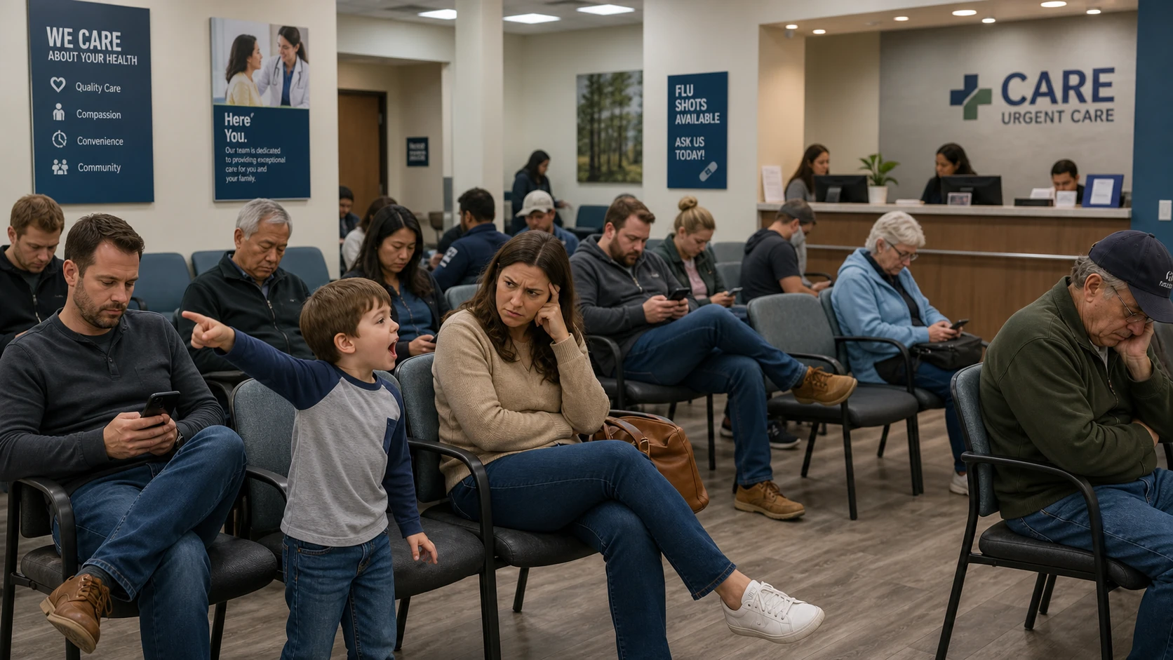 Aquariums in Waiting Rooms Case Study