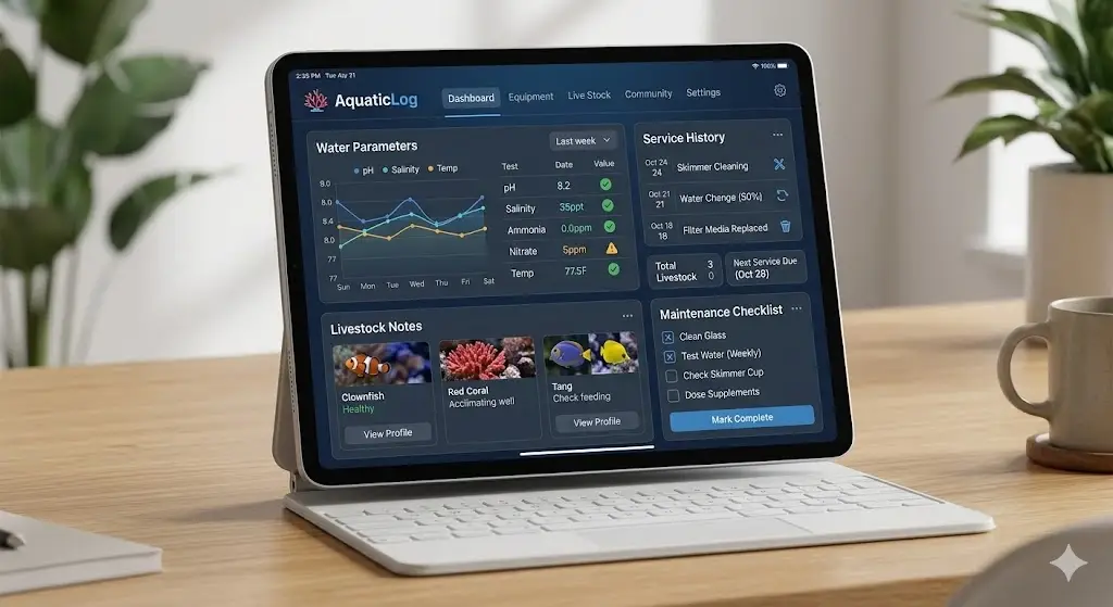 AquaticLog-Dashboard