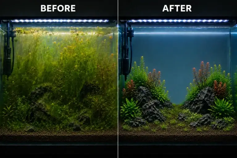 Before and after results