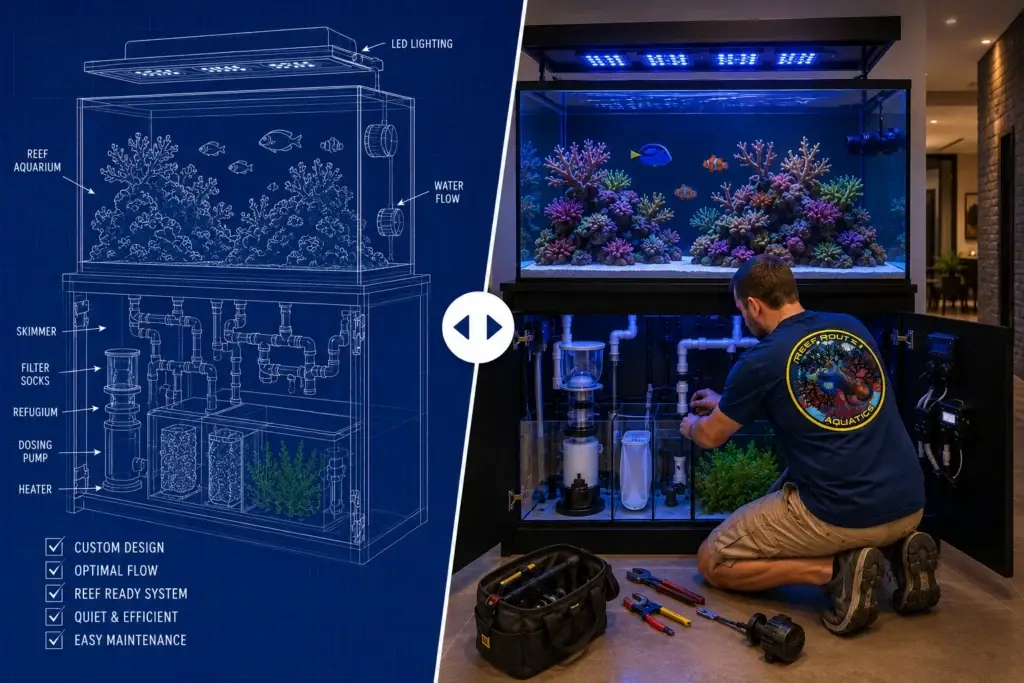 Nashville Aquarium Installation