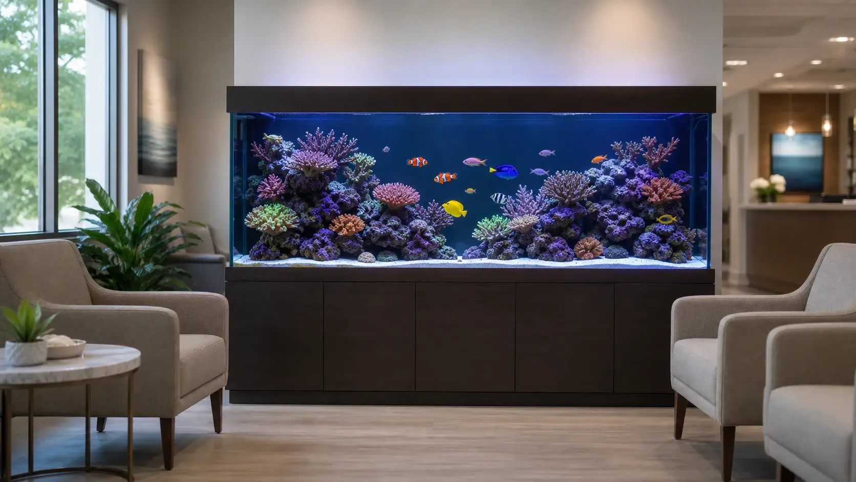 Reef Aquarium Waiting Room