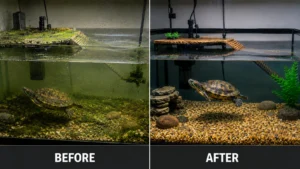 Turtle Habitat Transformation
