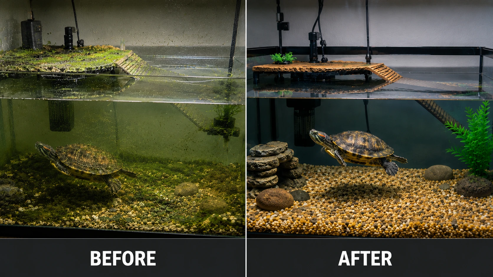 Turtle Habitat Transformation
