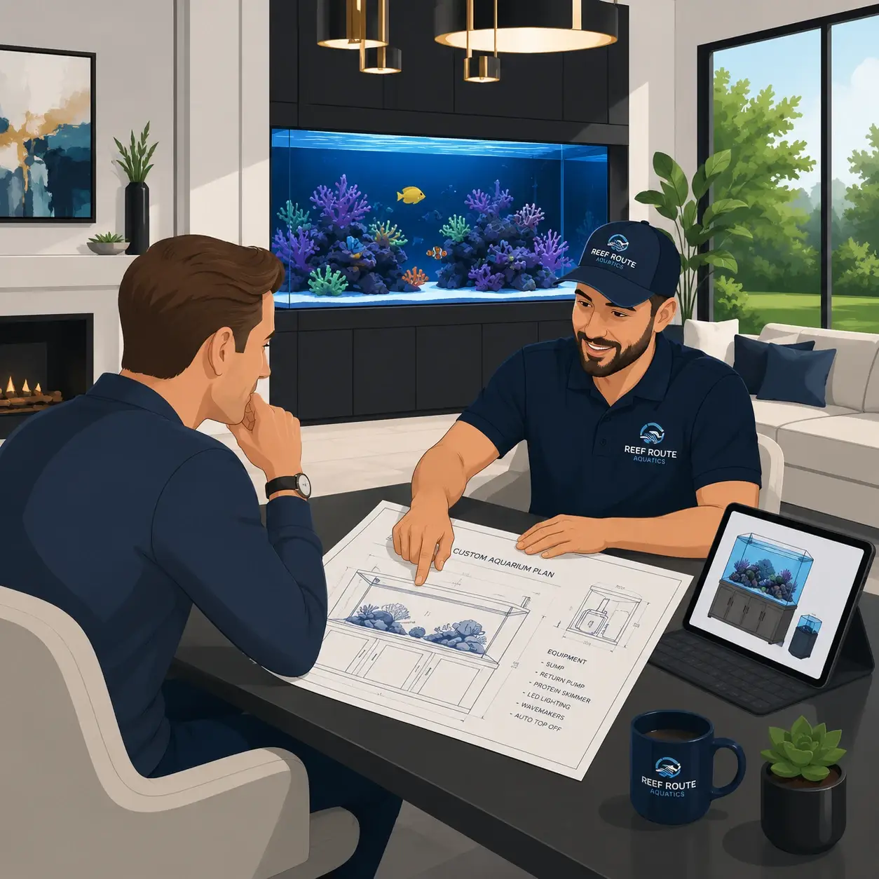 Aquarium consultation and planning in Nashville