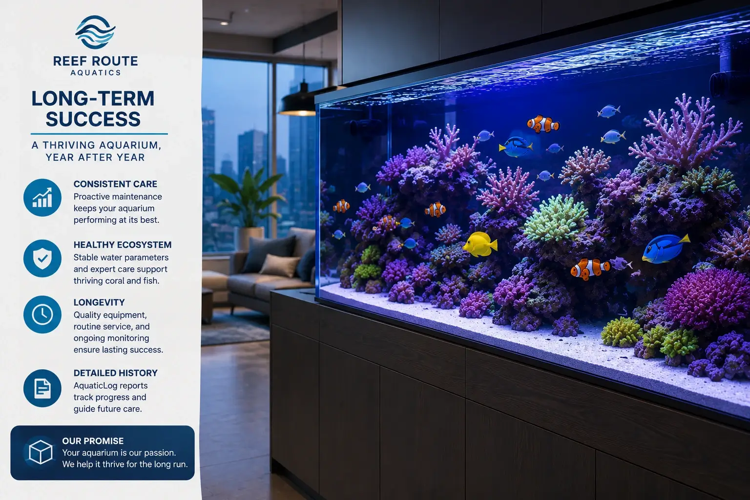 Healthy aquarium