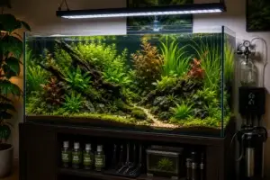 Planted aquarium service