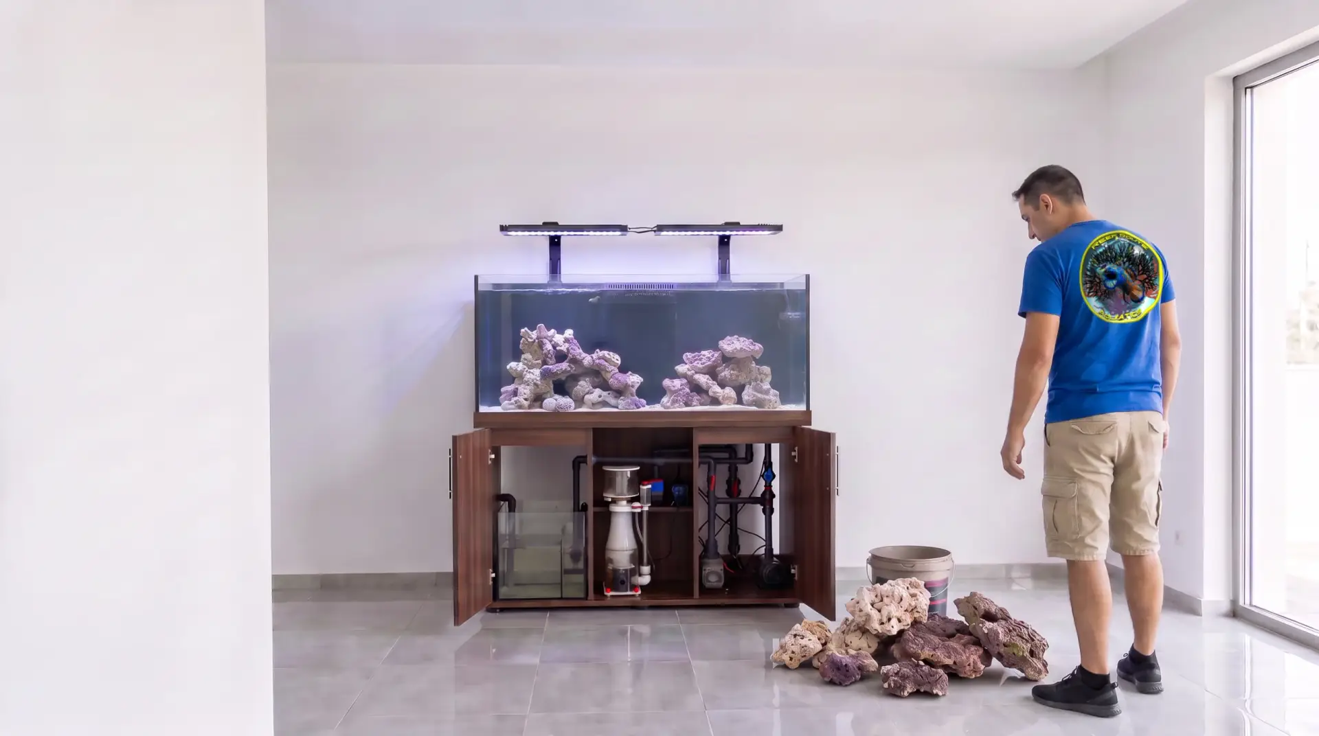 Professional aquarium aquascaping in Lebanon Tennessee